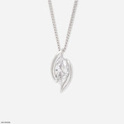 1 Carat Elysian Embrace Pendants Platinum 950