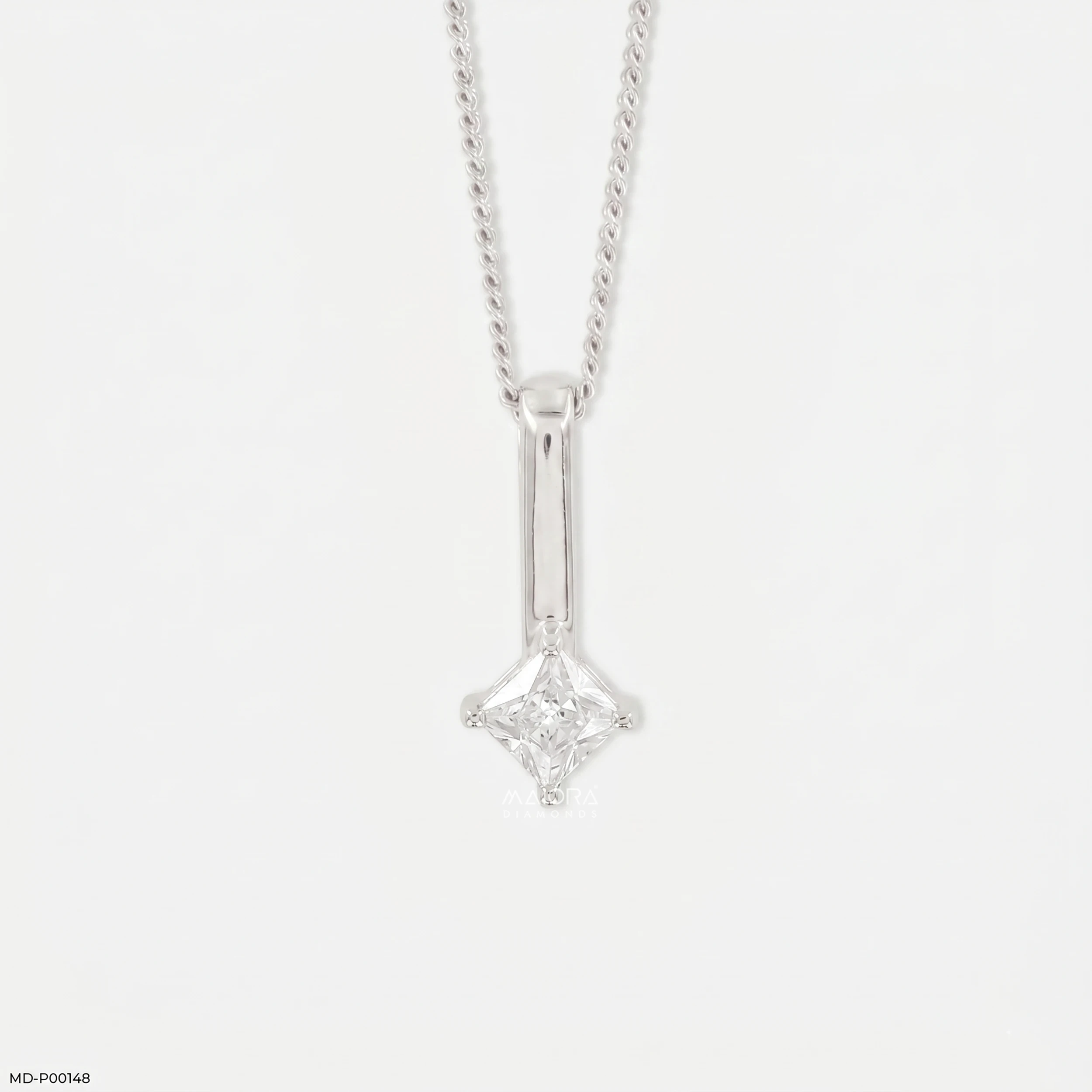 0.50 Carat Mode Pendants Platinum 950