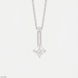 0.50 Carat Mode Pendants Platinum 950