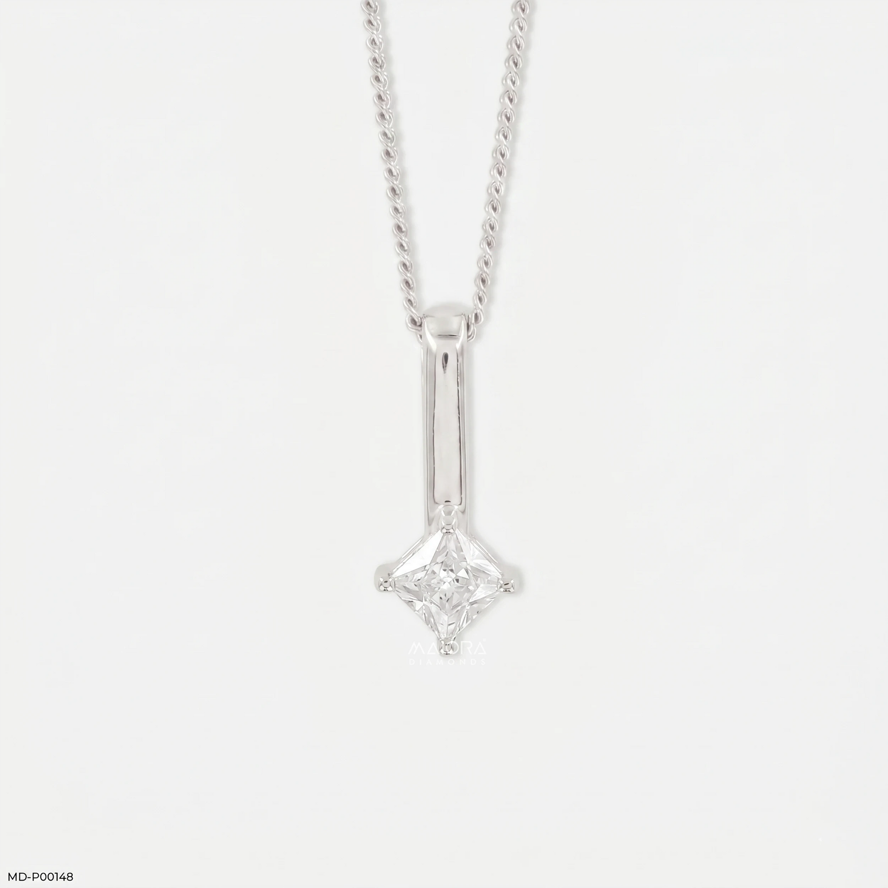 0.50 Carat Mode Pendants Platinum 950