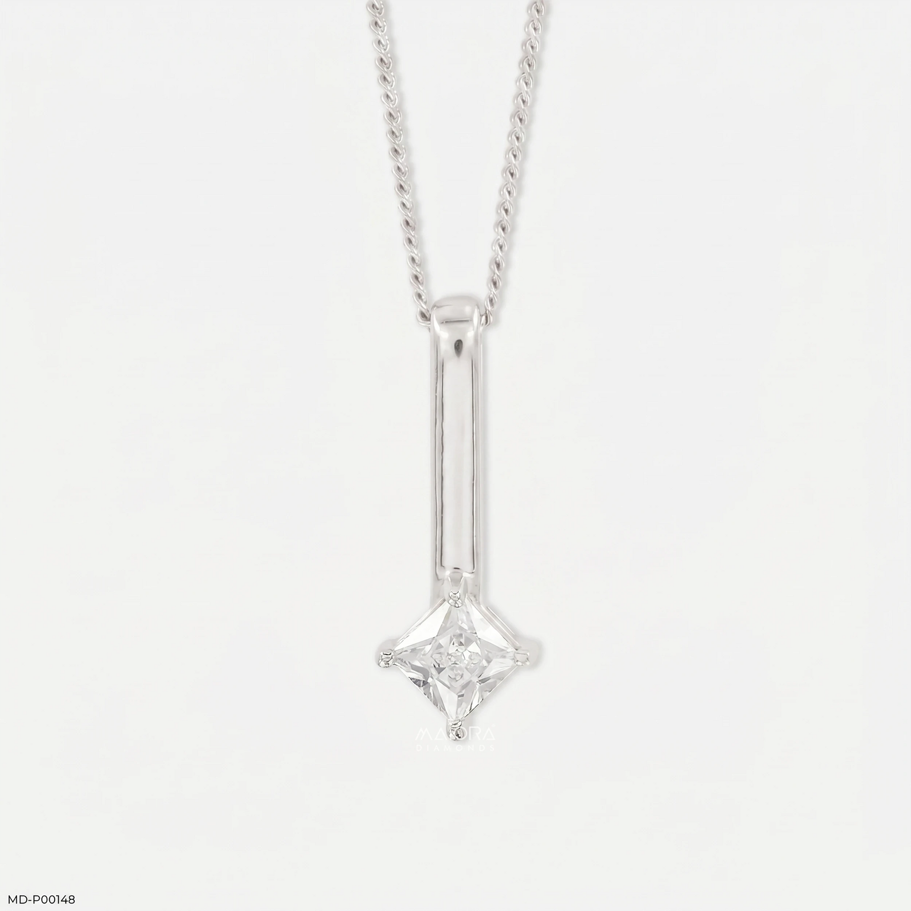 0.50 Carat Mode Pendants Platinum 950