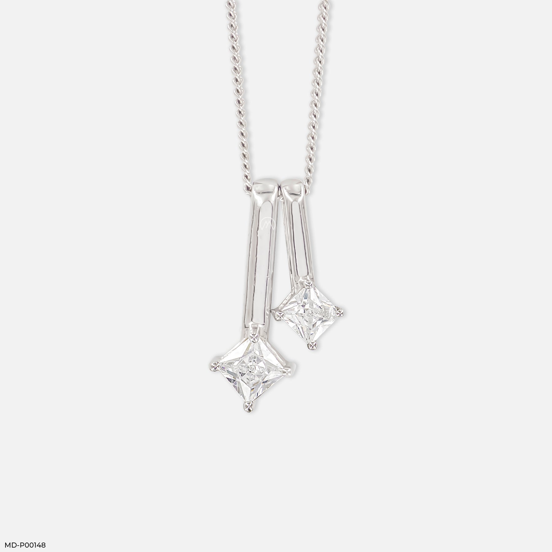 0.50 Carat Mode Pendants 14K Yellow Gold