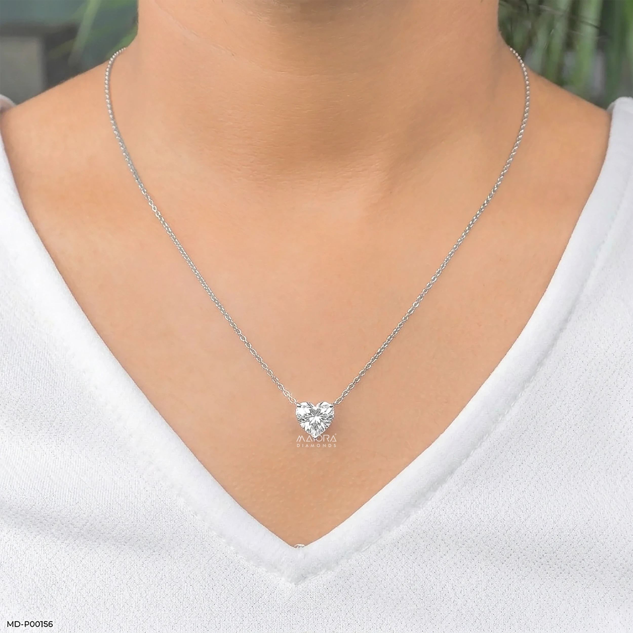 1 Carat Forever Mine Pendants Platinum 950
