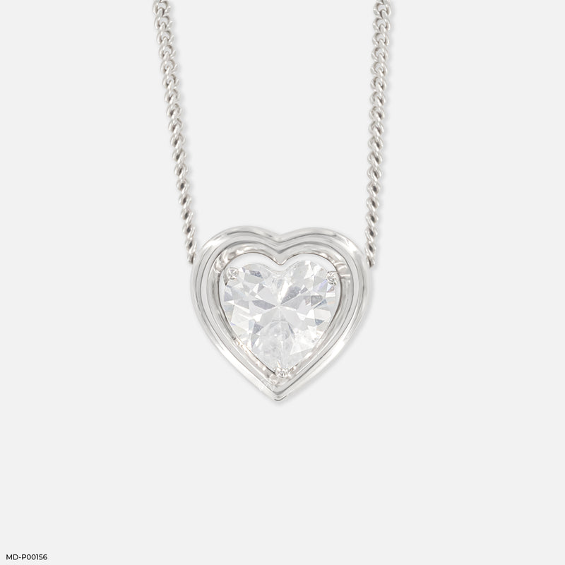 1 Carat Forever Mine Pendants 14K Yellow Gold