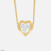 1 Carat Forever Mine Pendants 9K Yellow Gold