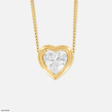 1 Carat Forever Mine Pendants 14K Yellow Gold
