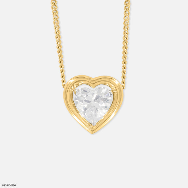 1 Carat Forever Mine Pendants 18K Yellow Gold