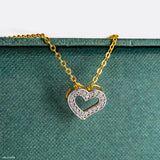 Embrace Diamond Pendant 14K White Gold