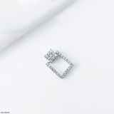 Cubic Diamond Pendants Platinum 950