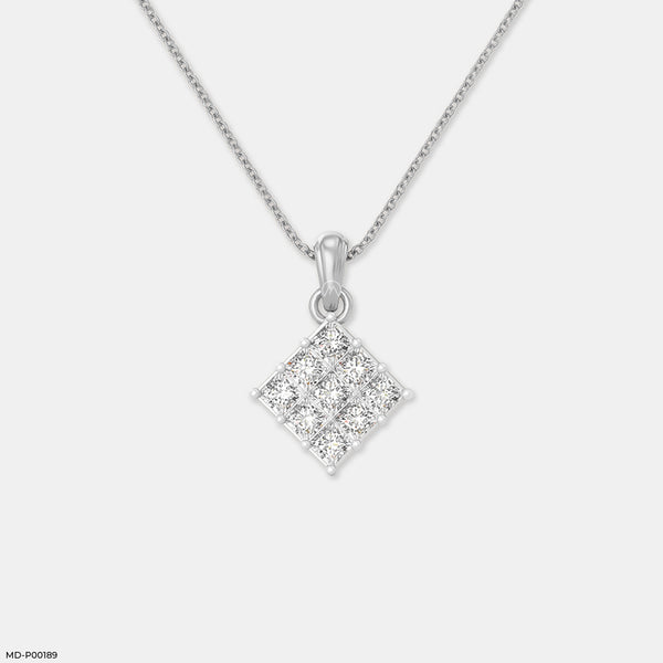 Celestia Tile Pendant Platinum 950