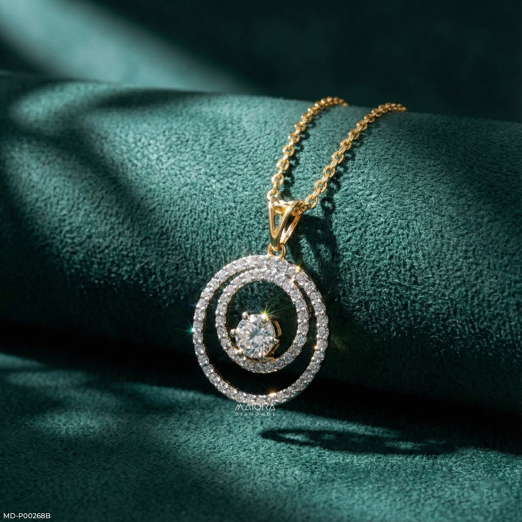 1.10 Carat Nexus Lab Diamond Pendant 9K White Gold