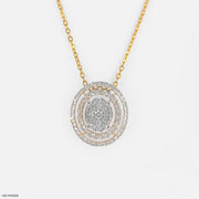 Bold and Beautiful Diamond Pendants 14K Yellow Gold