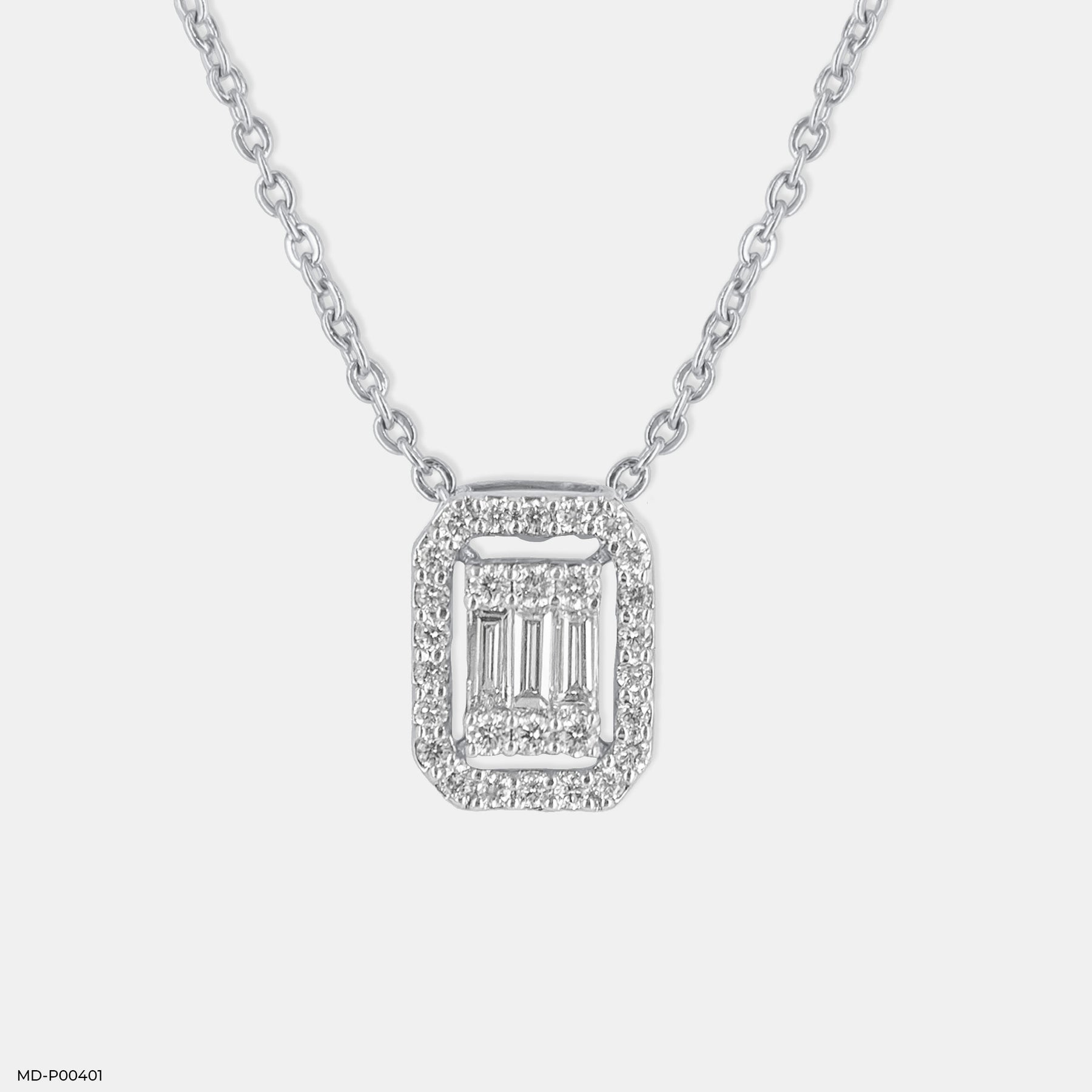 Harmony Sphere Diamond Pendant 14K Yellow Gold