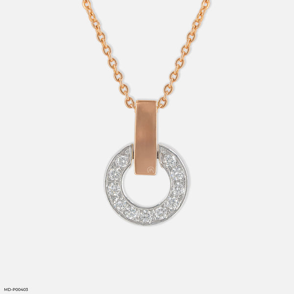 Spring Beauty Diamond Pendants 14K Rose Gold