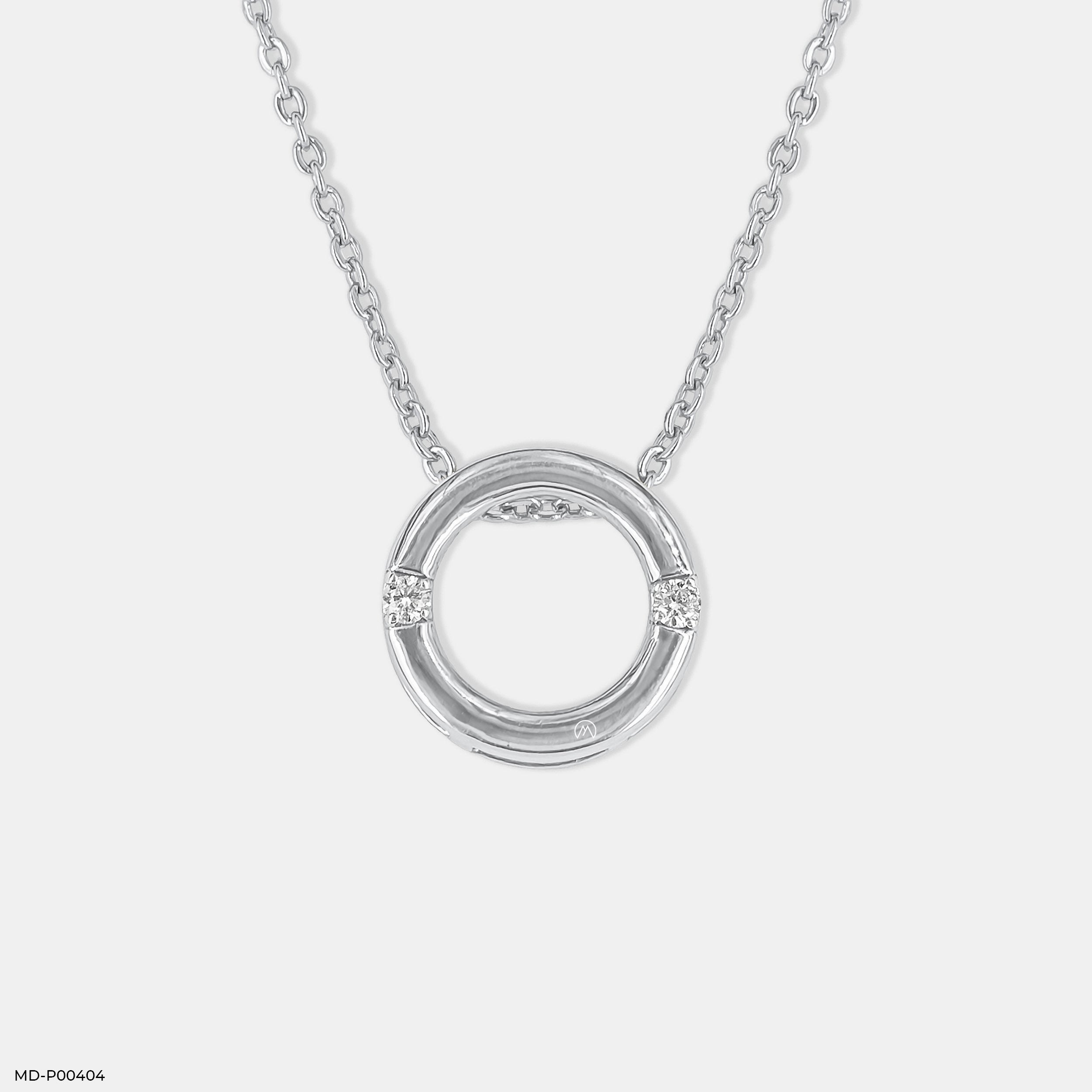 Cartier Trinity Diamond Pendant 9K Rose Gold