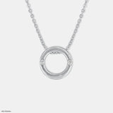 Cartier Trinity Diamond Pendant 14K Rose Gold