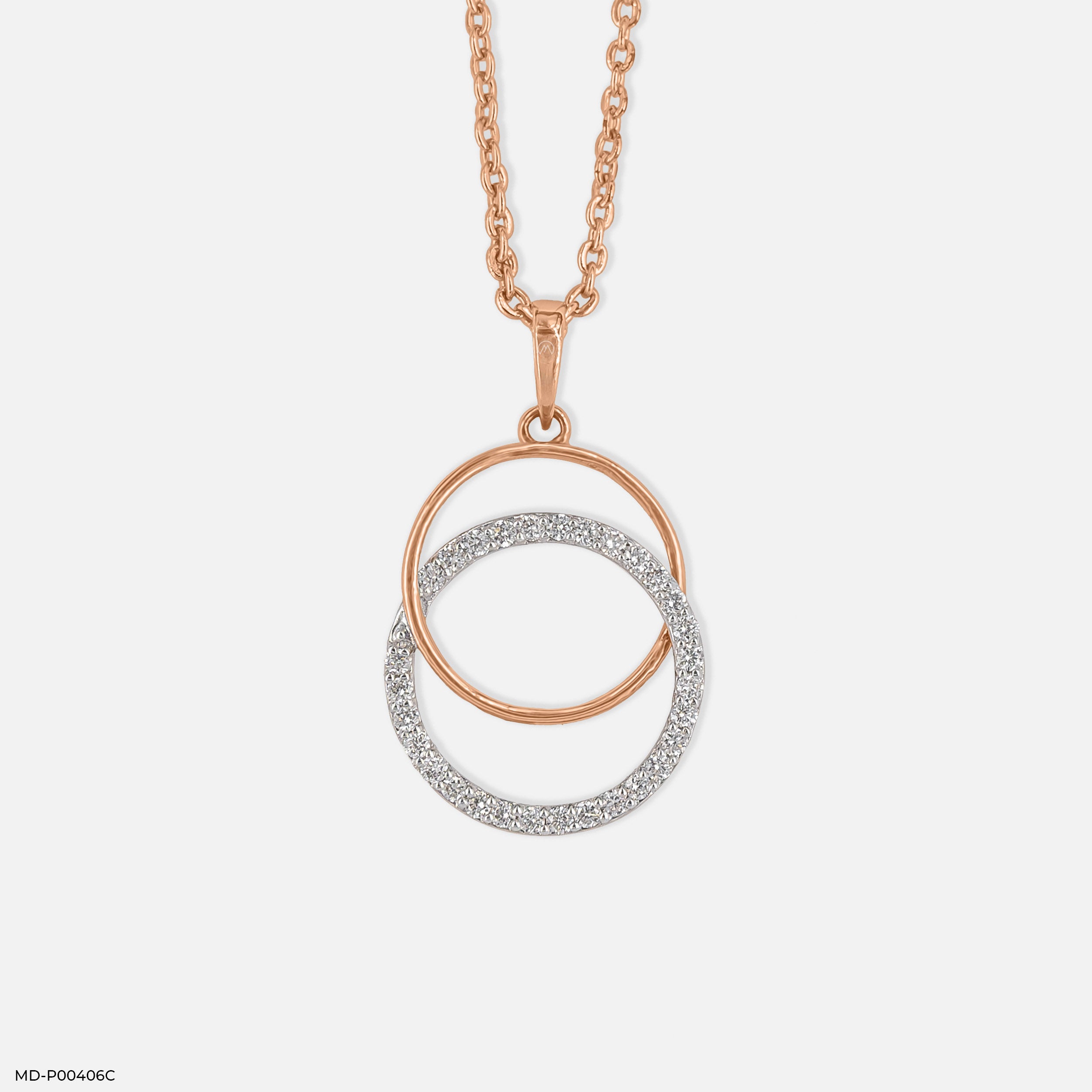 0.25 Carat Infinity Harmony Lab Diamond Pendant