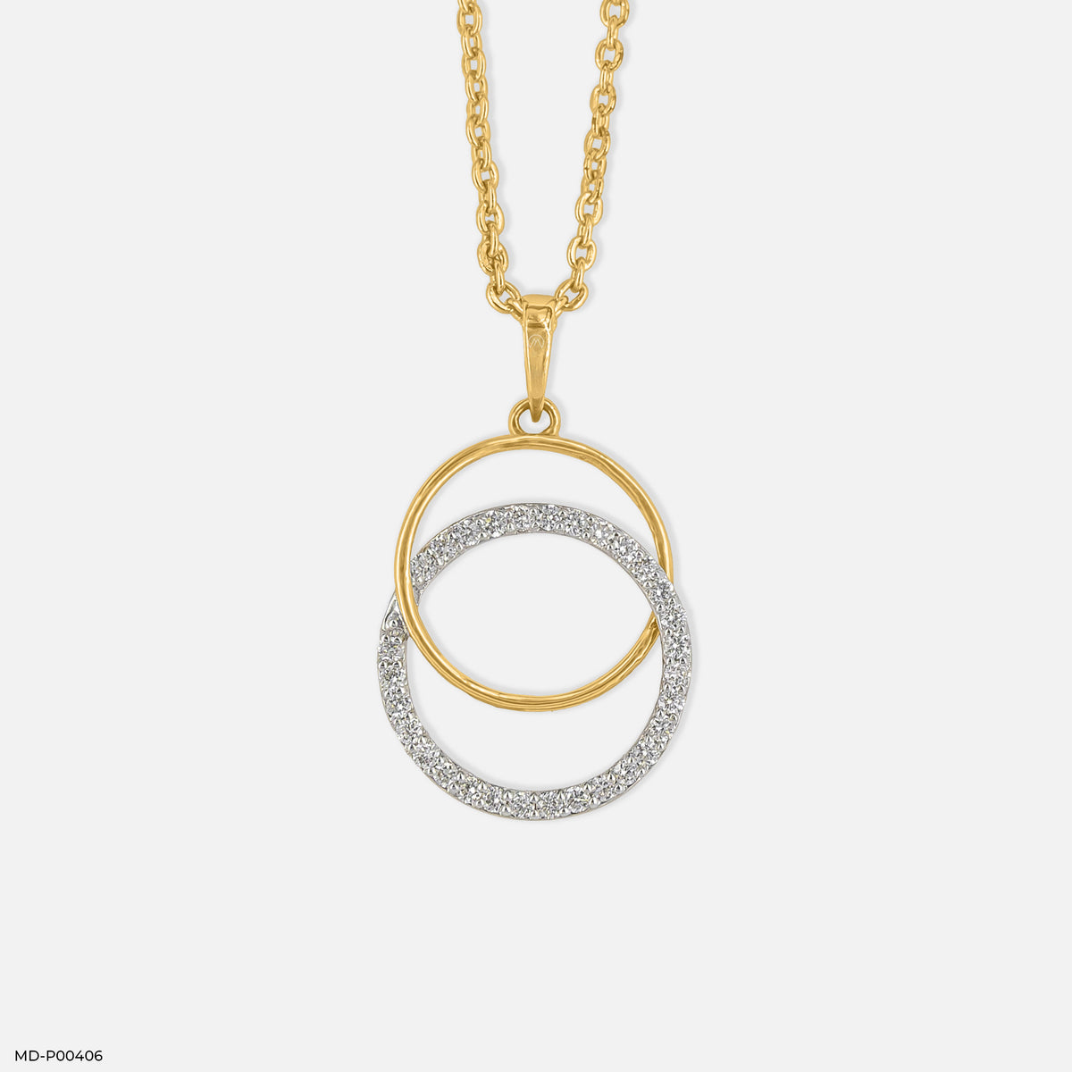 0.25 Carat Infinity Harmony Lab Diamond Pendant