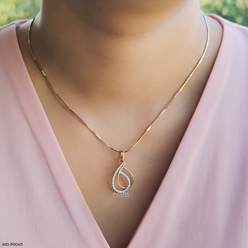 lab grown diamond necklace india