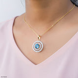 lab grown diamond necklace