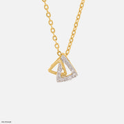 Trinity Flicker Diamond Pendants