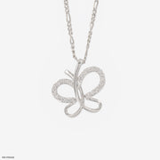 Diamond Flutterfly Pendants