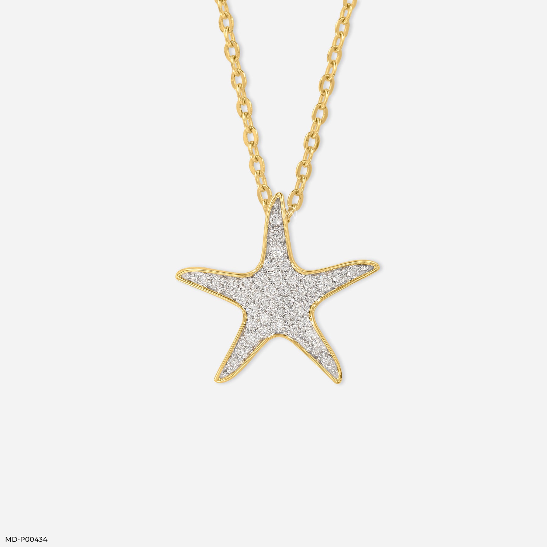 Stardust Fantasy Diamond Pendants 14K Rose Gold