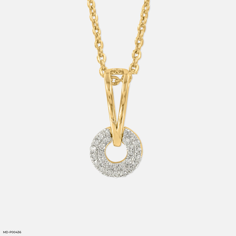 O-Pendants 14K Rose Gold