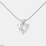 Cherished Love Pendant 14K White Gold