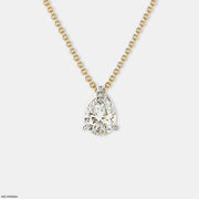 Lustra Drop Pendant 14K Yellow Gold