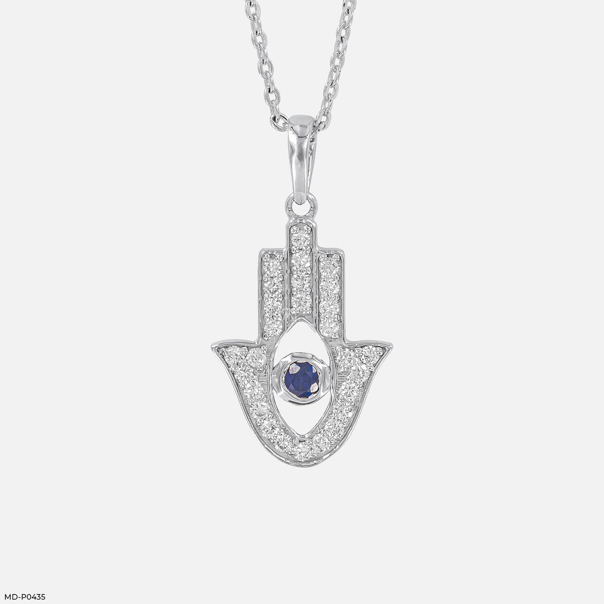 0.25 Carat Guardian Hand Lab Diamond Pendant