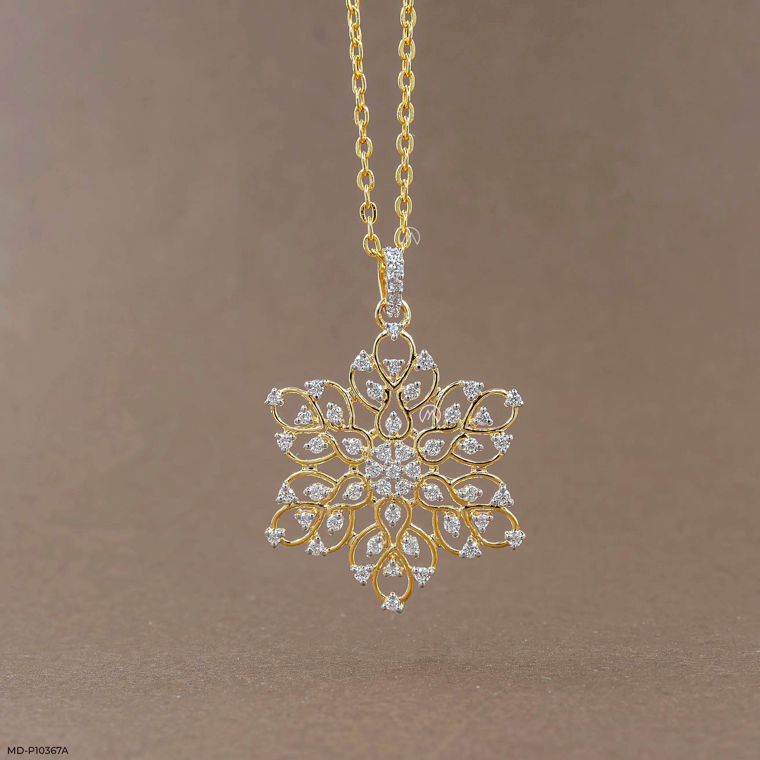 0.60 Carat Pendant 14K Yellow Gold