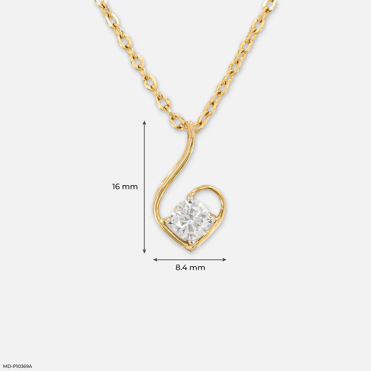 0.45 Carat Glow Diamond Pendant
