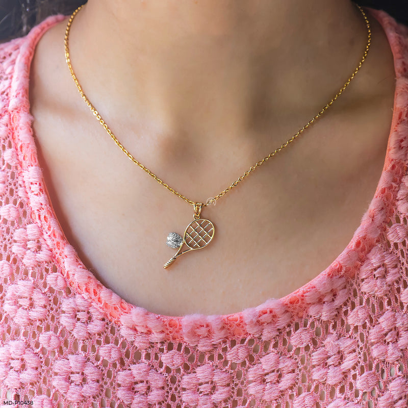 Courts Radiance Pendant 14K Rose Gold