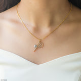 Courts Radiance Pendant 9K Rose Gold