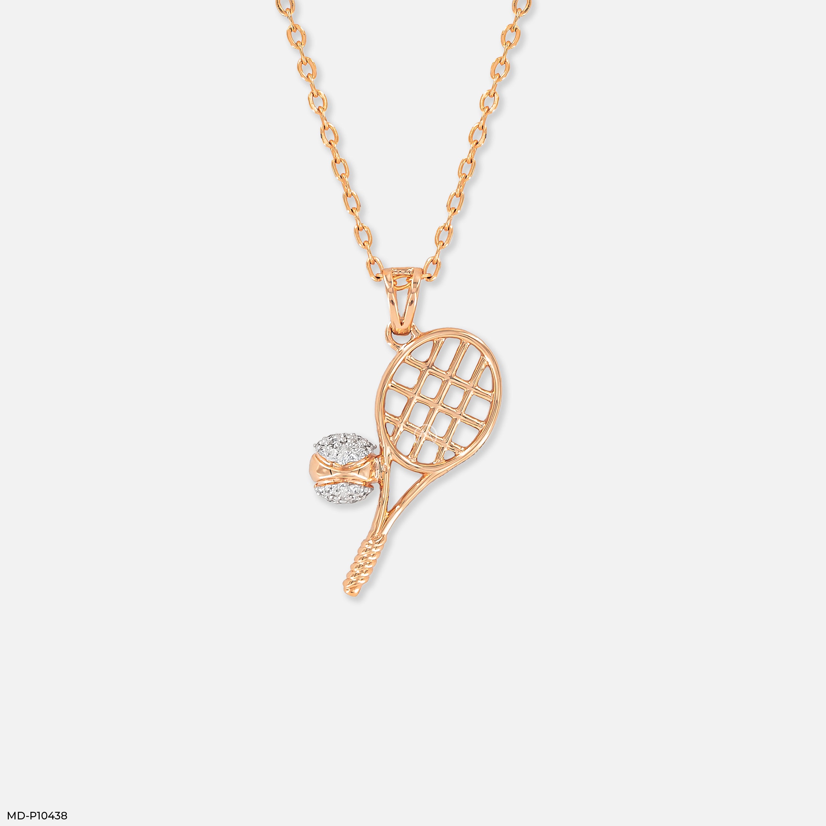 Courts Radiance Pendant 9K Rose Gold