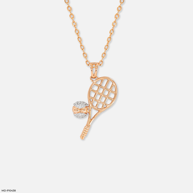 Courts Radiance Pendant 14K Rose Gold