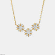 Trisara Blossom Diamond Mangalsutra 9K Yellow Gold