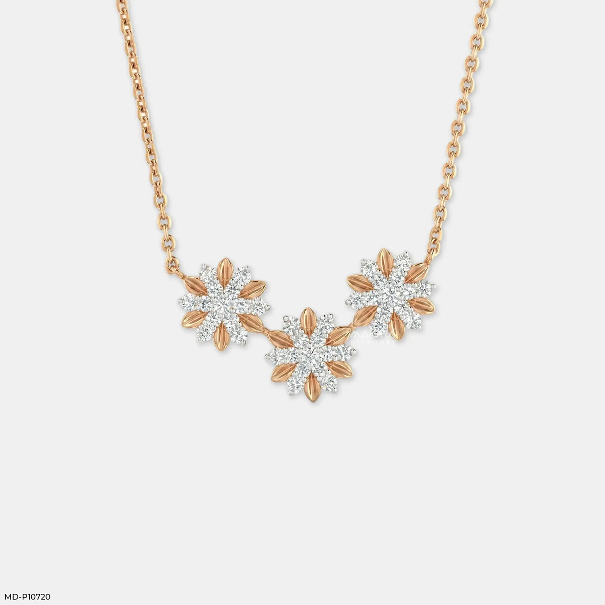 Trisara Blossom Diamond Mangalsutra