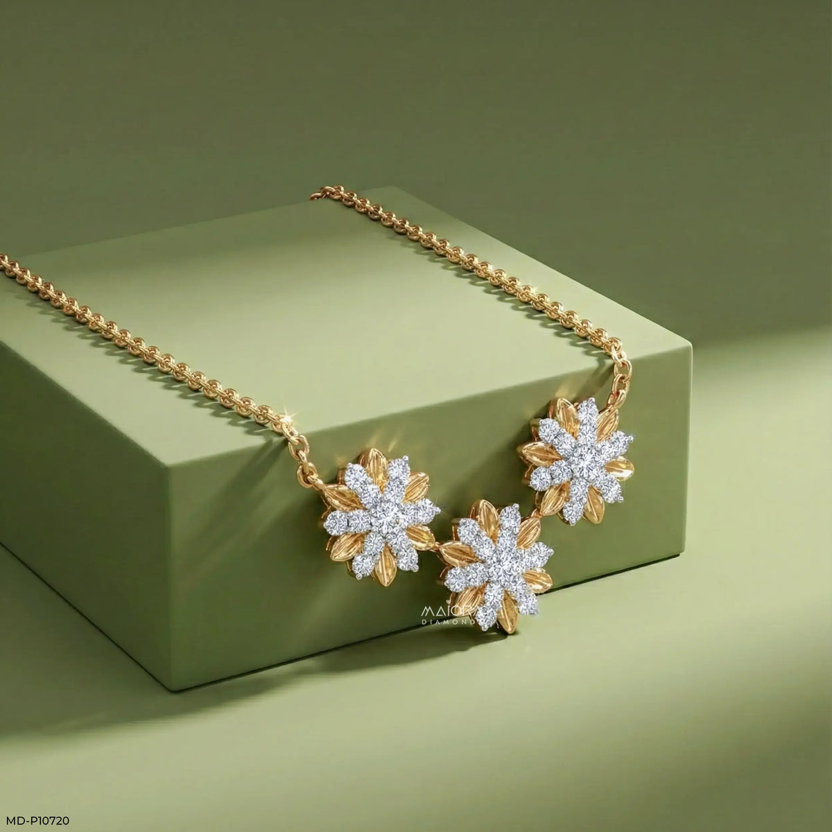 Trisara Blossom Diamond Mangalsutra