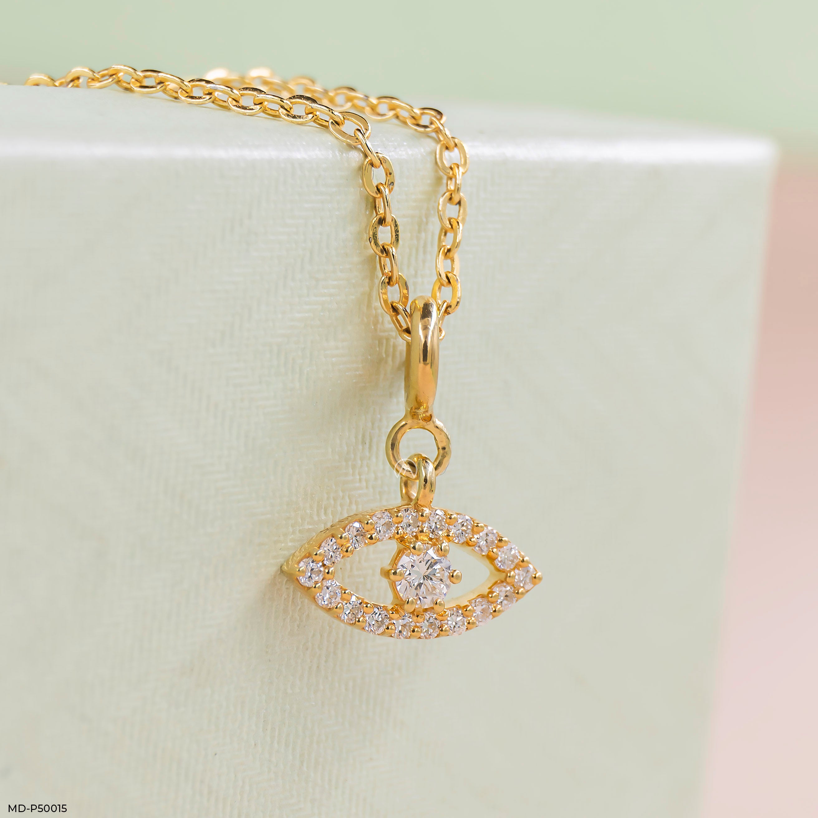 Shield of Shine Lab Diamond Charm 925 Sterling Silver