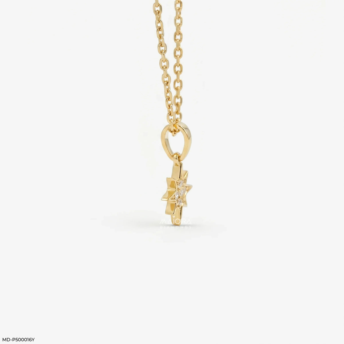 Brilliant Plate Diamond Pendant