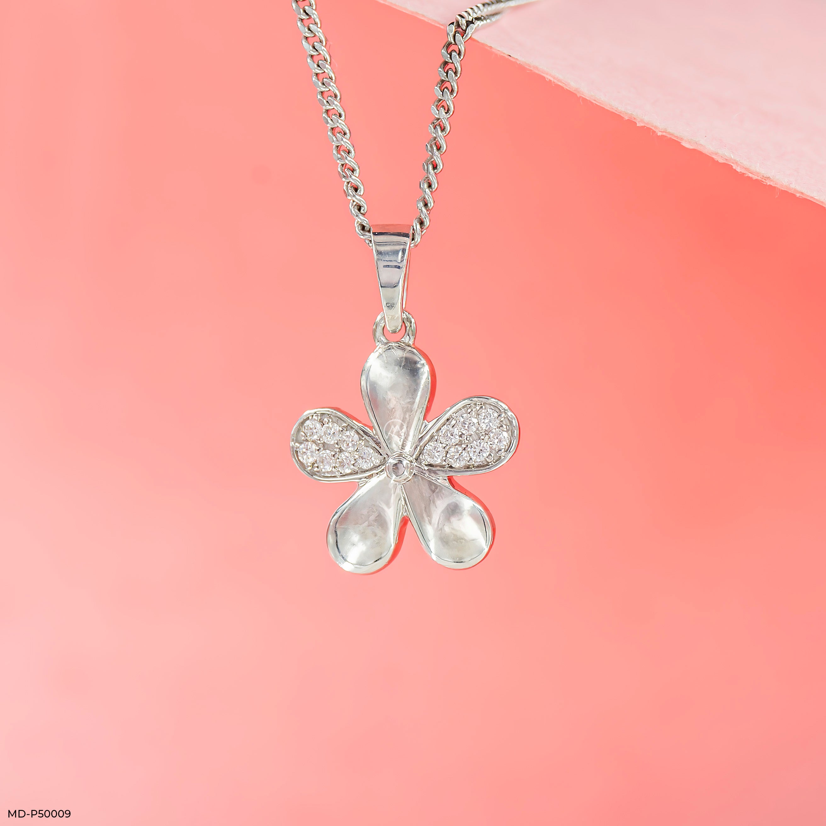 The Bloom Affair Lab Diamond Pendant