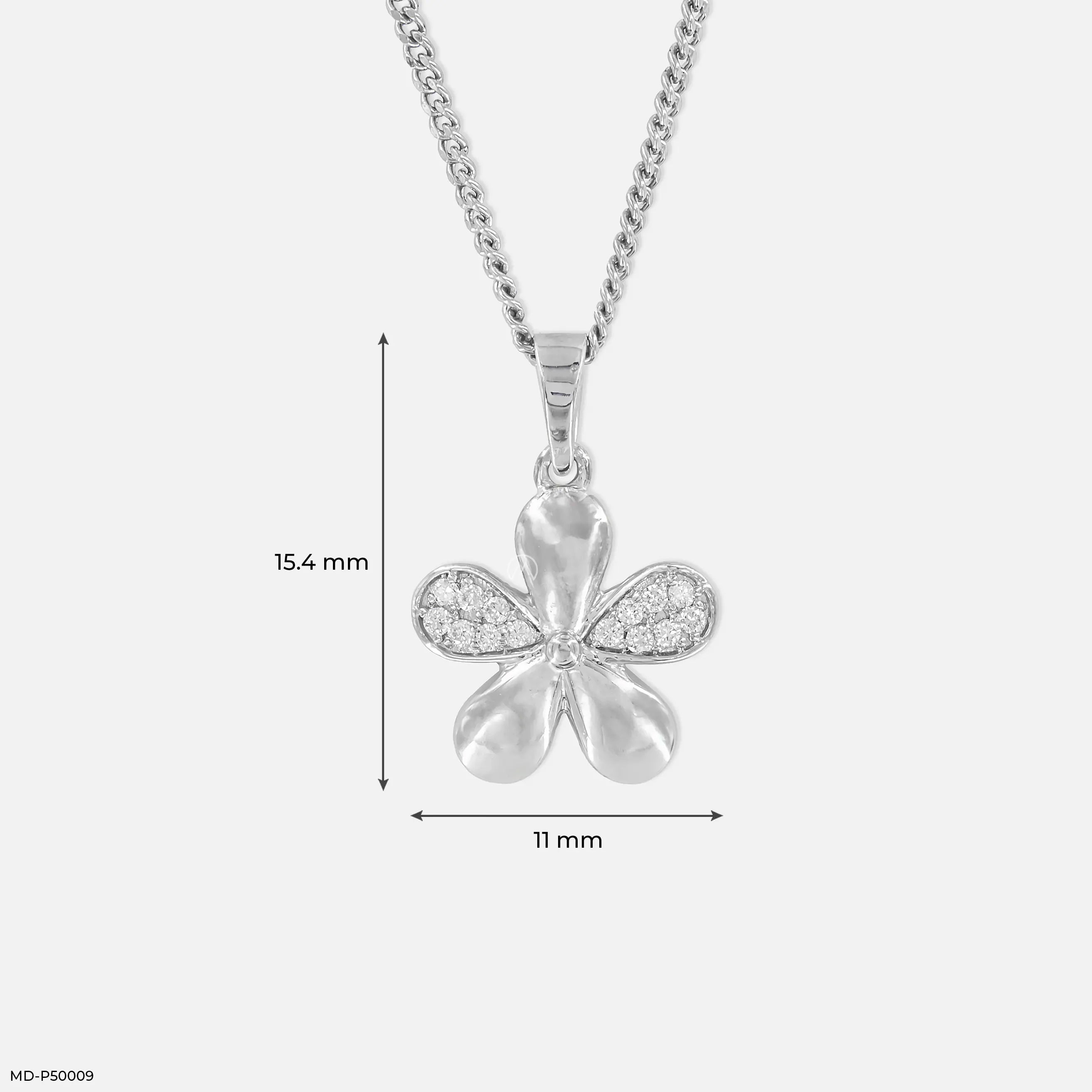 The Bloom Affair Lab Diamond Pendant
