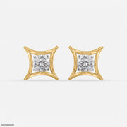 0.35 Carat Golden Axis Earrings