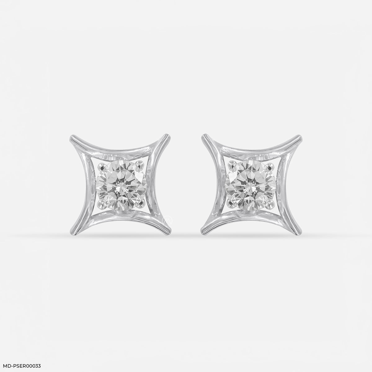 0.35 Carat Golden Axis Earrings