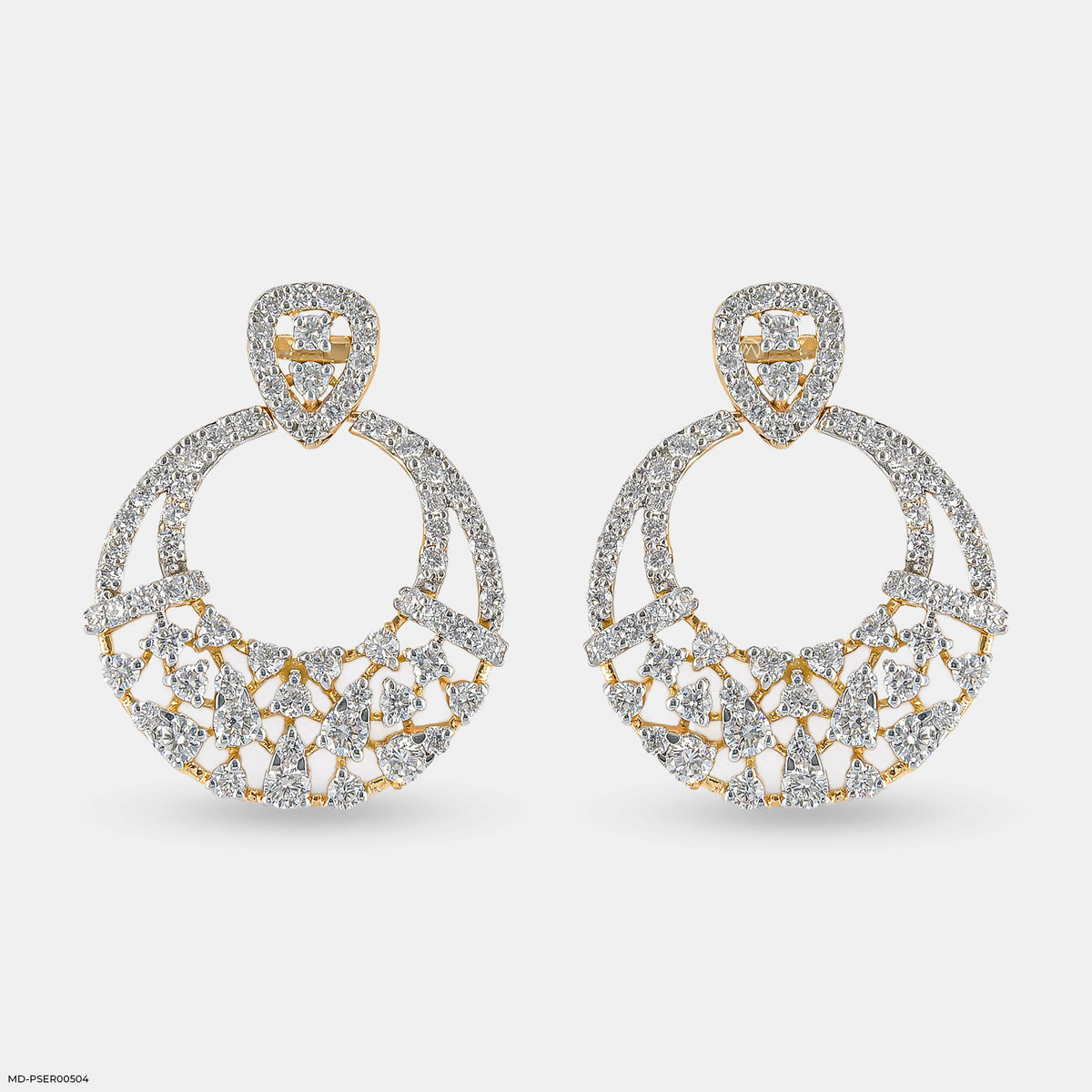 Starry Hoops Earrings
