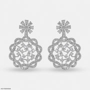 Circular Elegance Earrings Platinum 950