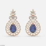Regal Teardrop Earrings Platinum 950