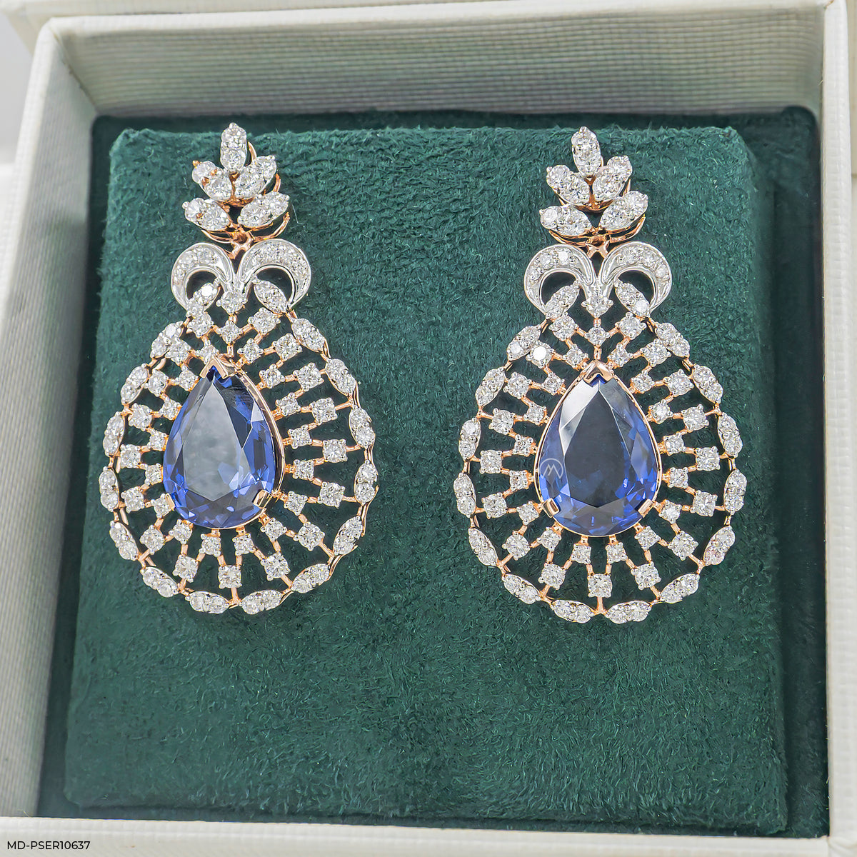 Regal Teardrop Earrings